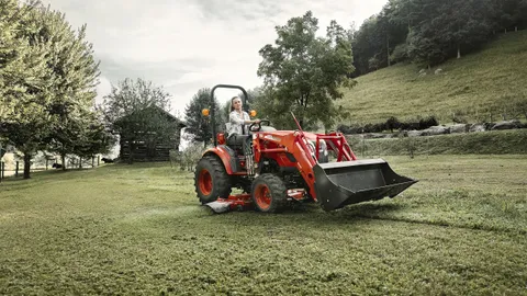 KIOTI CX2510 tractor, ROPS configuration