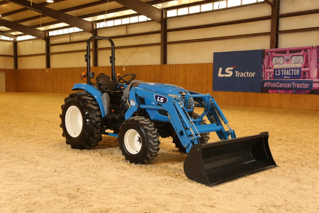 LS MT3 series compact tractor, ROPS configuration