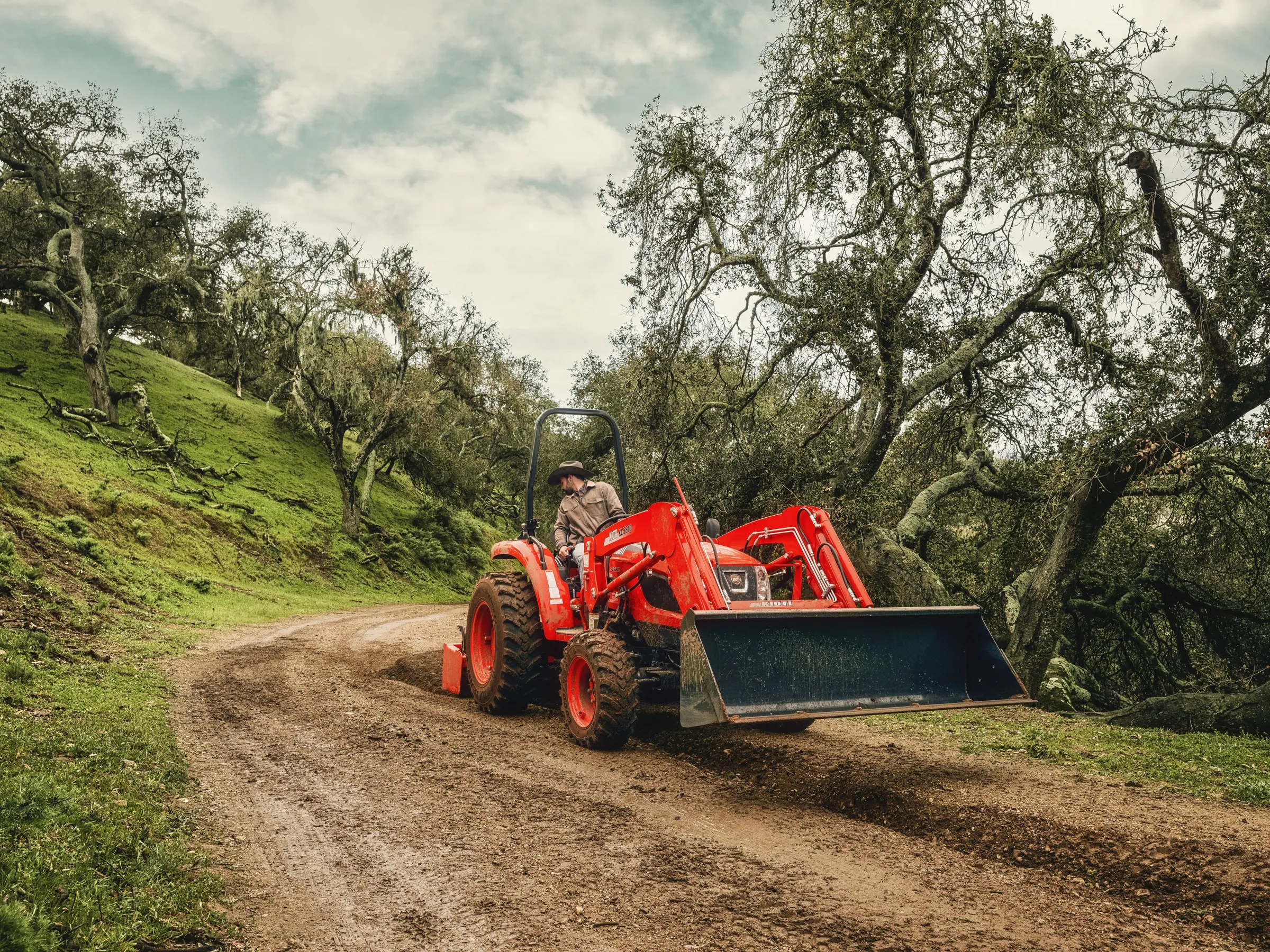 KIOTI NS5310H tractor, ROPS configuration